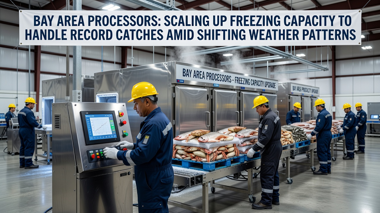Bay Area Seafood Facilities Boost Freezing Infrastructure Amid Rising Harvest Volumes and Changing Climate Conditions